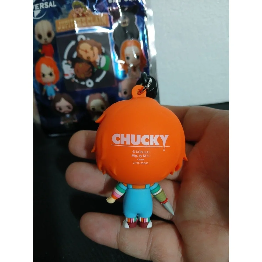 Universal Child's Play Chucky Bag Clip Keychain Horror Series 4 Monogram